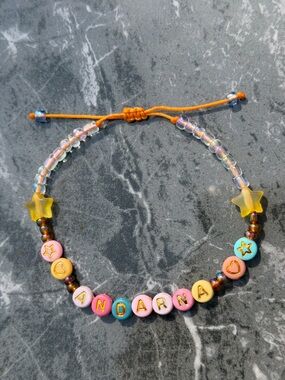 Fourth Wing Inspired Andarna adjustable beaded Bracelet
